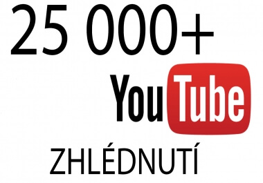 25 000+ Youtube zhlédnutí