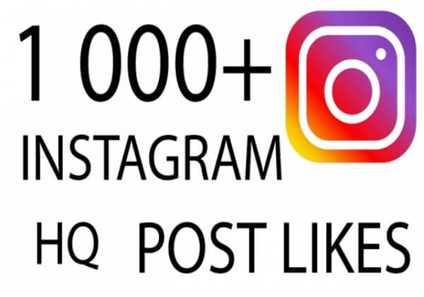 1 000+ Instagram Post Likes